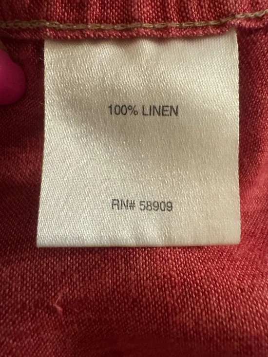 Daniel Cremieux Casual Short-Sleeve Button-Down in Red - Picture 2 of 4